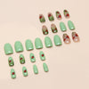 12 Sizes-24 Pcs Press On Nails W1635