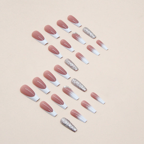 12 Sizes-24 Pcs Press On Nails Z652