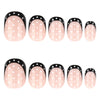 12 Sizes-24 Pcs Press On Nails JP4216
