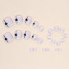 12 Sizes-24 Pcs Press On Nails F060
