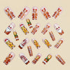 12 Sizes-24 Pcs Press On Nails Y1201