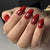 12 Sizes-24 Pcs Press On Nails JP3351