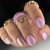 12 Sizes-24 Pcs Press On Nails W1291