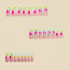 12 Sizes-24 Pcs Press On Nails Y702