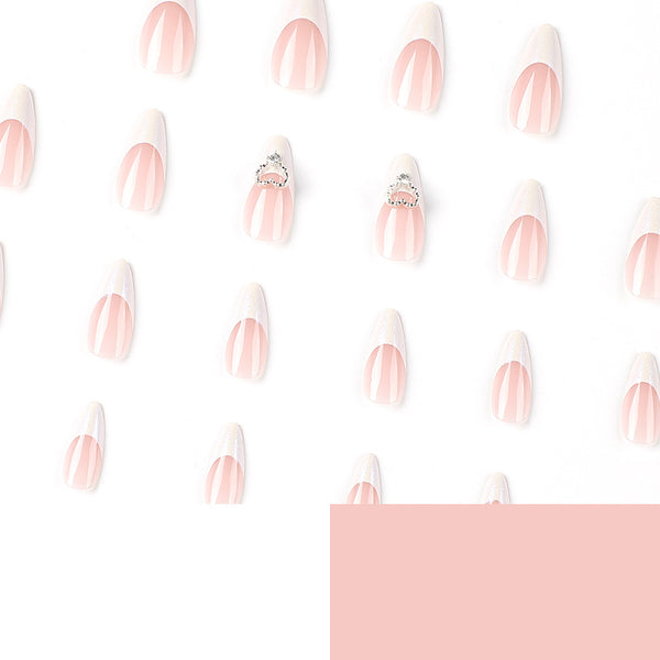 12 Sizes-24 Pcs Press On Nails JP2412