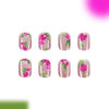 12 Sizes-24 Pcs Press On Nails C1001