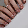 12 Sizes-24 Pcs Press On Nails W1415