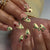 12 Sizes-24 Pcs Press On Nails W2016