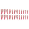 12 Sizes-24 Pcs Press On Nails D011
