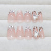 12 Sizes-24 Pcs Press On Nails Z983