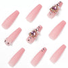 12 Sizes-24 Pcs Press On Nails JP1699