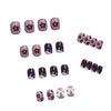 12 Sizes-24 Pcs Press On Nails Z056