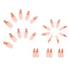 12 Sizes-24 Pcs Press On Nails W053