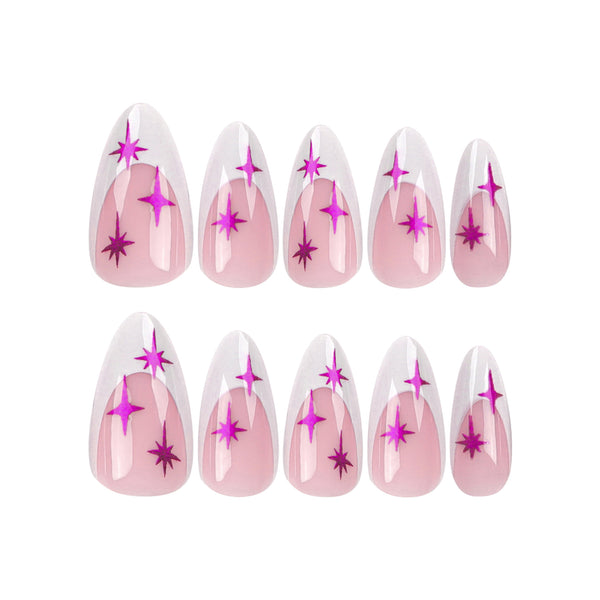 12 Sizes-24 Pcs Press On Nails JP2953