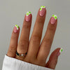12 Sizes-24 Pcs Press On Nails C301