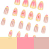 12 Sizes-24 Pcs Press On Nails JP3949