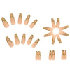 12 Sizes-24 Pcs Press On Nails Z251