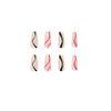 12 Sizes-24 Pcs Press On Nails JP1379