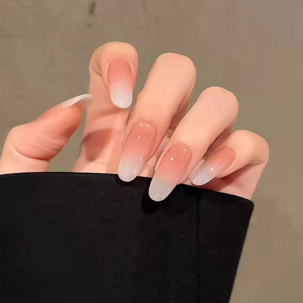 12 Sizes-24 Pcs Press On Nails W1655