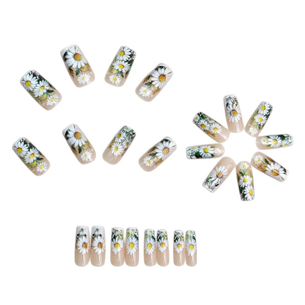 12 Sizes-24 Pcs Press On Nails y2087-24