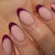 12 Sizes-24 Pcs Press On Nails C1416
