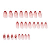 12 Sizes-24 Pcs Press On Nails JP4420