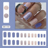 12 Sizes-24 Pcs Press On Nails W1159