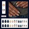 12 Sizes-24 Pcs Press On Nails Z1265