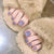 12 Sizes-24 Pcs Press On Nails F031
