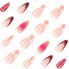 12 Sizes-24 Pcs Press On Nails JP4211