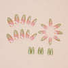 12 Sizes-24 Pcs Press On Nails W1542