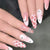 12 Sizes-24 Pcs Press On Nails Z1284