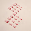 12 Sizes-24 Pcs Press On Nails W1416
