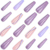 12 Sizes-24 Pcs Press On Nails JP3084