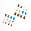 12 Sizes-24 Pcs Press On Nails JP1363