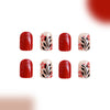 12 Sizes-24 Pcs Press On Nails C611