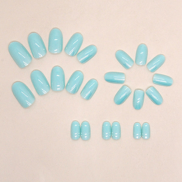12 Sizes-24 Pcs Press On Nails W1396