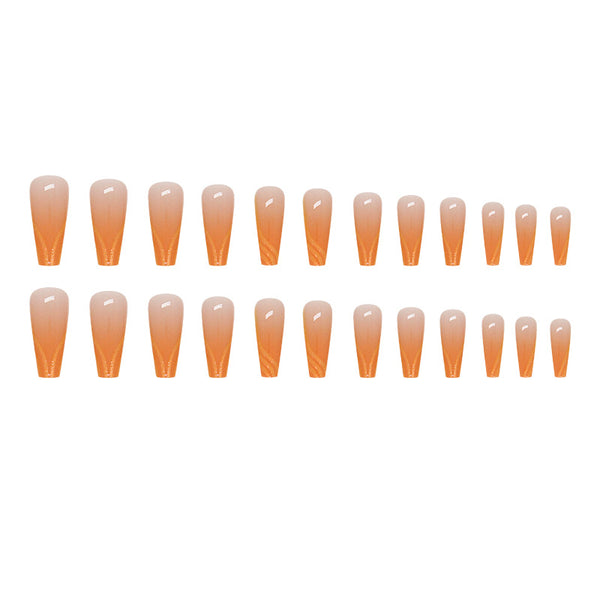 12 Sizes-24 Pcs Press On Nails W1176