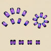 12 Sizes-24 Pcs Press On Nails Y564