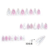 12 Sizes-24 Pcs Press On Nails JP3690