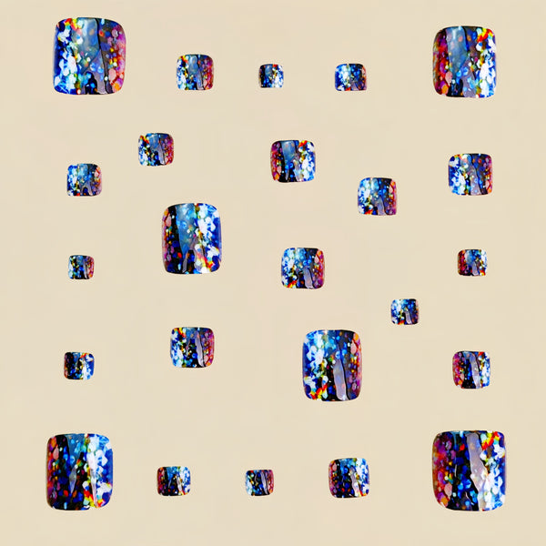12 Sizes-24 Pcs Press On Nails Y1997