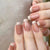 12 Sizes-24 Pcs Press On Nails W1628