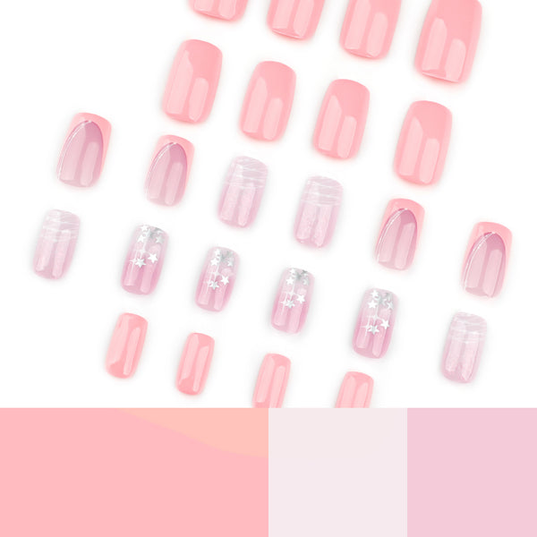 12 Sizes-24 Pcs Press On Nails JP3685