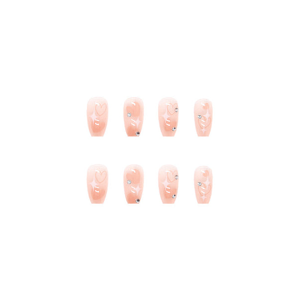 12 Sizes-24 Pcs Press On Nails Z275
