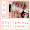 12 Sizes-24 Pcs Press On Nails W254