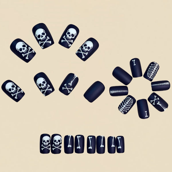 12 Sizes-24 Pcs Press On Nails y2061-24