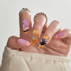 12 Sizes-24 Pcs Press On Nails W1084
