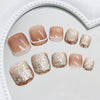12 Sizes-24 Pcs Press On Nails F197