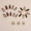 12 Sizes-24 Pcs Press On Nails R811