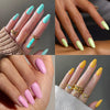 12 Sizes-24 PcsPress On Nails JP3354
